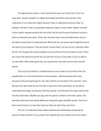 Reflective Essay