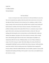 The Great Debaters