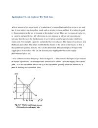 Micro economics Application  1 An