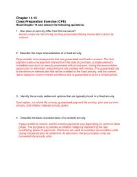 Fin 440 Chapter 1415Class