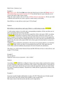 law mock exam