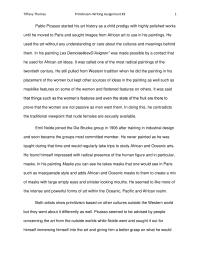 Primitivism-Writing Assignment