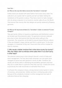 Zara Fast Fashion Case Study