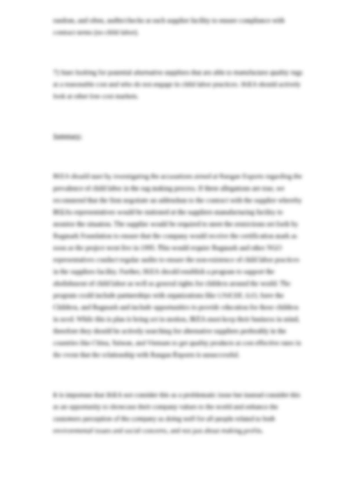 Ikea indian rugs and child labor case study image