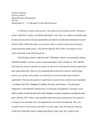 Is Affirmative Action Still Necessary?