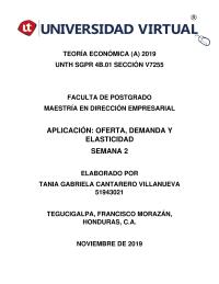 OFERTA Y DEMANDA
