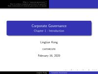 Corporate Governance