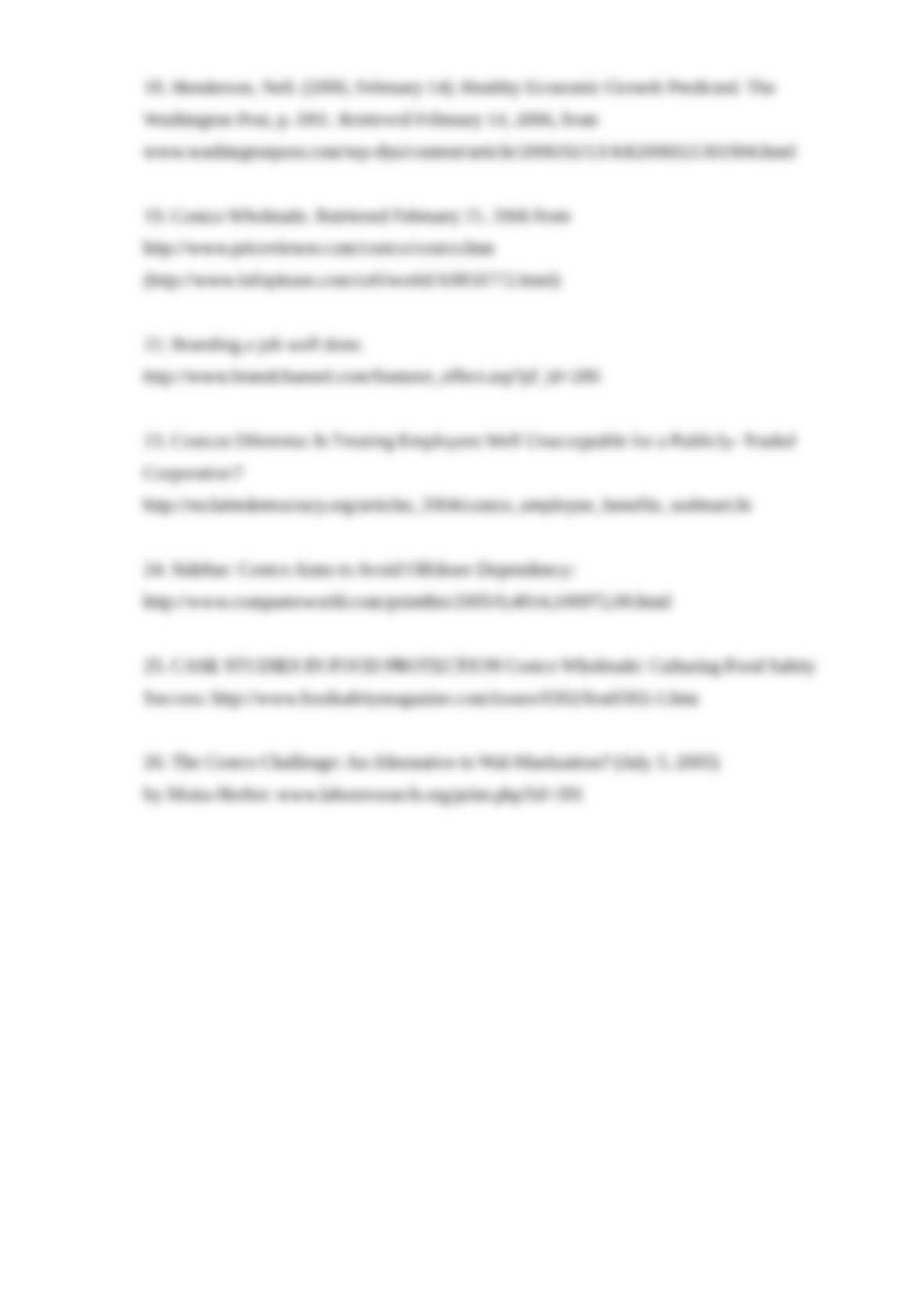 Costco competitor analysis image