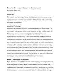 Blockchain: is it just the beginning?