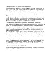 Coach case study
