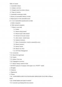 Automobile Industry in India