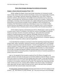 Essay _ China’s Next Strategic Advantage Bruce McKern and George Yip