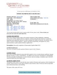 Syllabus 801 North Capitol Street