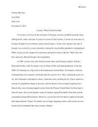 Cause And Effect Essay McClain