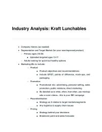 Marketing Analysis