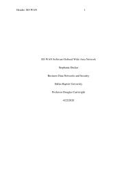 SDWAN Paper