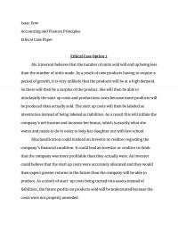 Ethical case