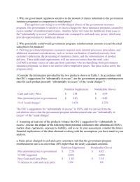Case analysis 1 Why are government