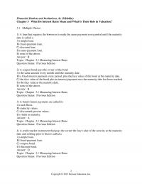 978-0133427073 Test Bank Chapter 3 Part 1