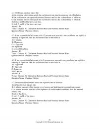 978-0133427073 Test Bank Chapter 3 Part 2