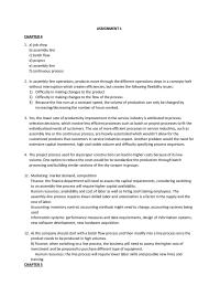 Assignment 1 POM 651