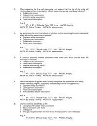 978-1118582558 Test Bank Chapter 3 Part 1