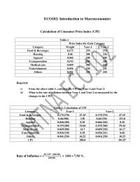 ECO102: Introduction to Macroeconomics