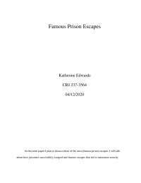 Famous Prison Escapes