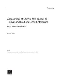 Assesment of COVID19 Impact