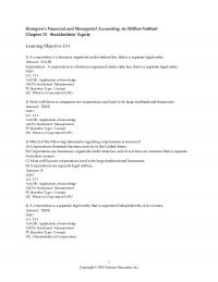 978-0134486833 Test Bank Chapter 13 Part 1