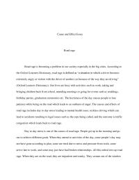 cause and efect of road rage