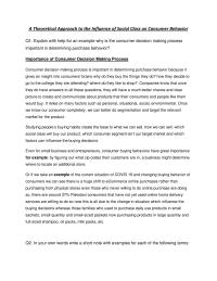 Consumer Behavior A Theoretical