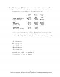978-1259444951 Test Bank Chapter 2 Part 2