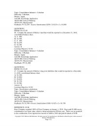 978-1259444951 Test Bank Chapter 3 Part 2