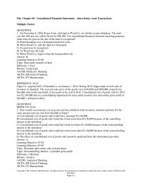 978-1259444951 Test Bank Chapter 5 Part 1