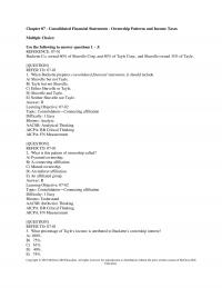 978-1259444951 Test Bank Chapter 7 Part 1