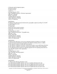 978-1259444951 Test Bank Chapter 8 Part 2