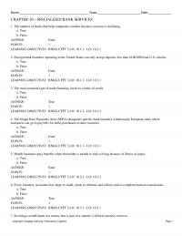 978-1285090894 Test Bank Chapter 10