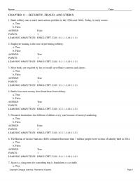 978-1285090894 Test Bank Chapter 11