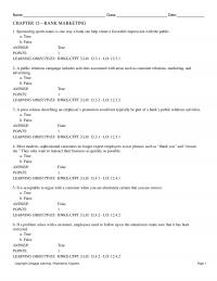 978-1285090894 Test Bank Chapter 12