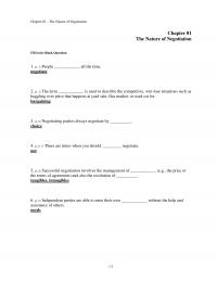 978-0073530369 Test Bank Chapter 1