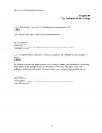 978-0078028915 Test Bank Chapter 1 Part 1