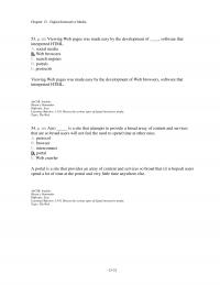 978-0078028915 Test Bank Chapter 13 Part 2