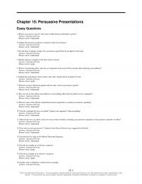 978-0078036873 Test Bank Chapter 15