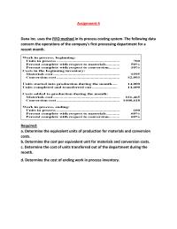 Accounting Assignment 4Dana Inc