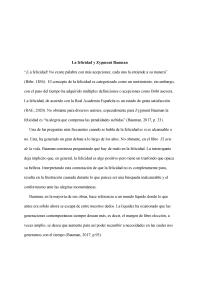 Happiness and Bauman