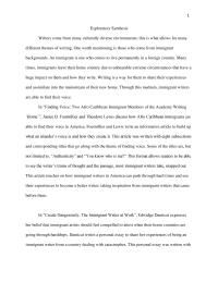 Exploratory Synthesis