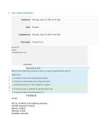 Intro to Management Topic 1