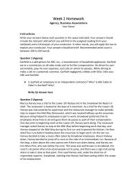 Week 2 HW Assignment