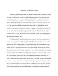 The Reason I’m Thankful for Football